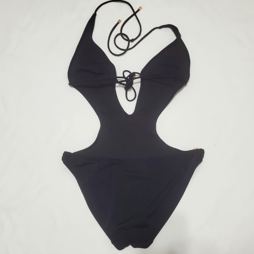 Victoria's Secret Black Monokini Large - Picture 6 of 7
